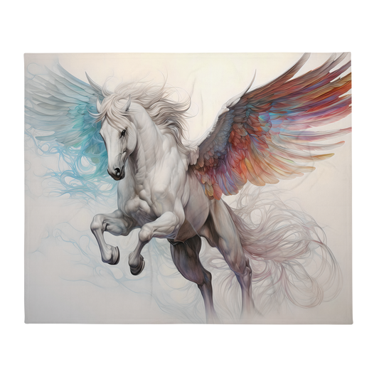 Pegasus Throw Blanket 50X60