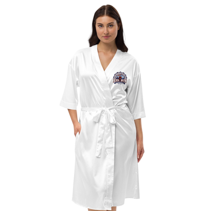 RedRun Branded Satin robe